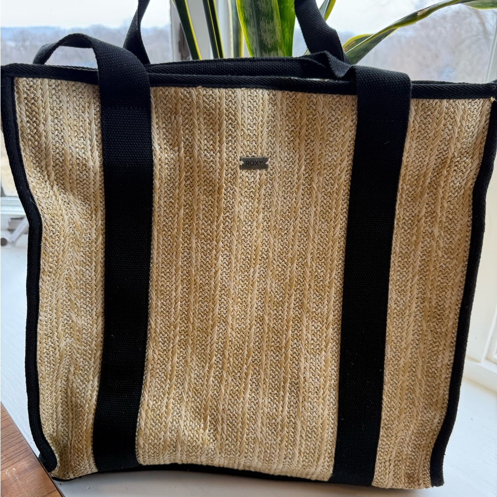 Roxy Straw Tote